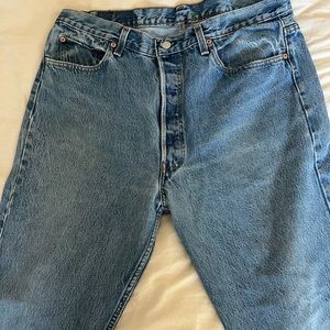 Vintage levi’s with button fly